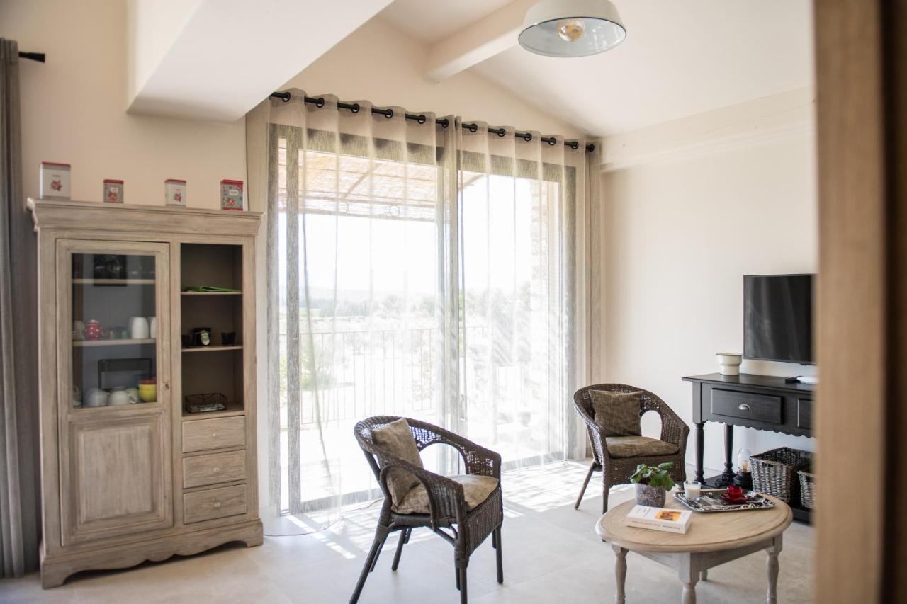 Bastide Toujours Dimanche, Maison De Vacances Avec Vue & Piscine Privee جورد المظهر الخارجي الصورة