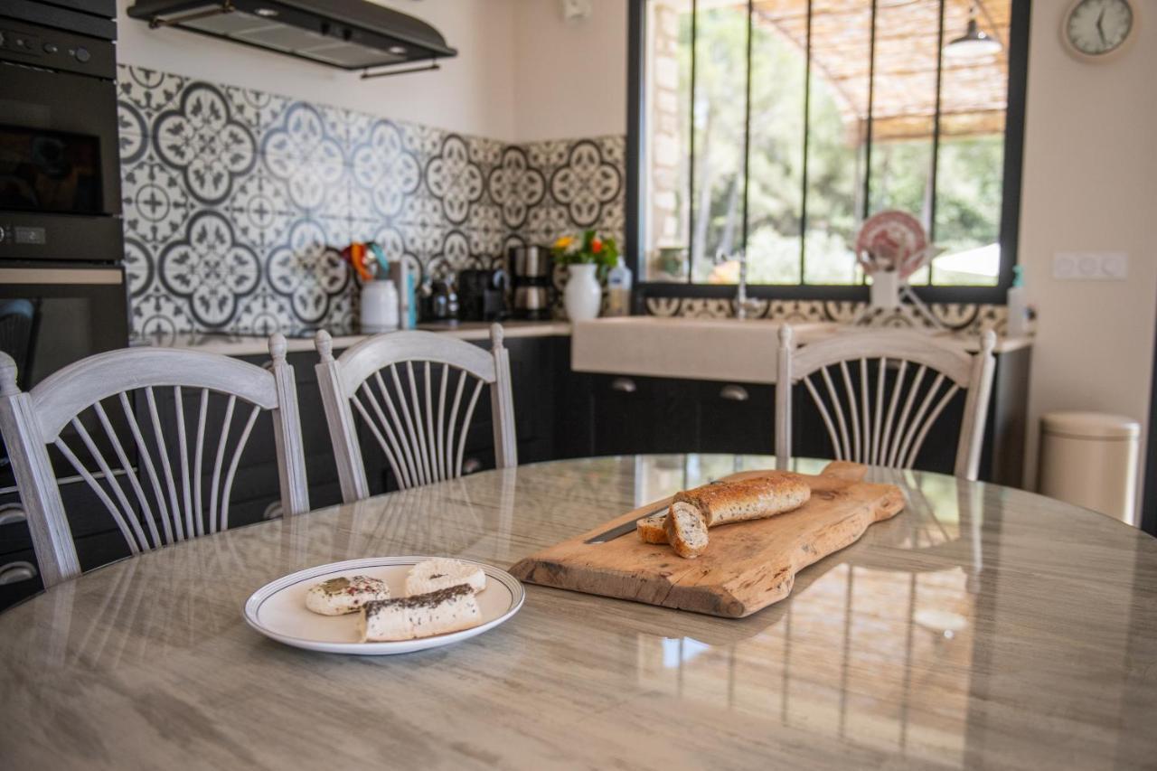 Bastide Toujours Dimanche, Maison De Vacances Avec Vue & Piscine Privee جورد المظهر الخارجي الصورة