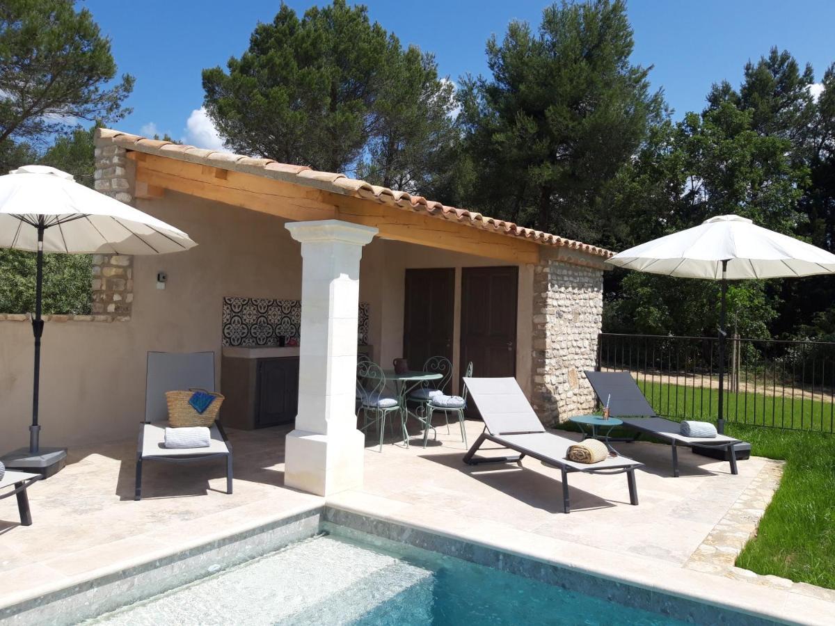 Bastide Toujours Dimanche, Maison De Vacances Avec Vue & Piscine Privee جورد المظهر الخارجي الصورة