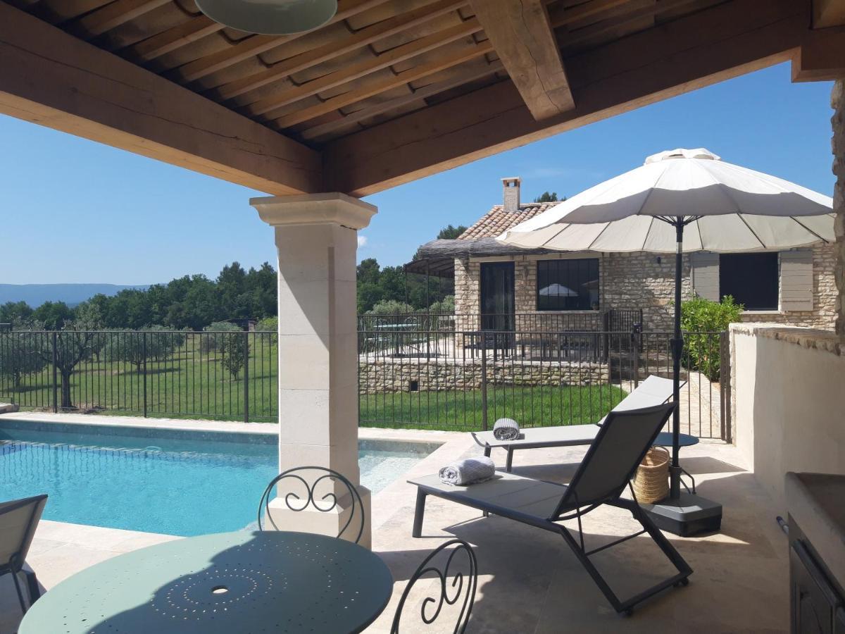 Bastide Toujours Dimanche, Maison De Vacances Avec Vue & Piscine Privee جورد المظهر الخارجي الصورة