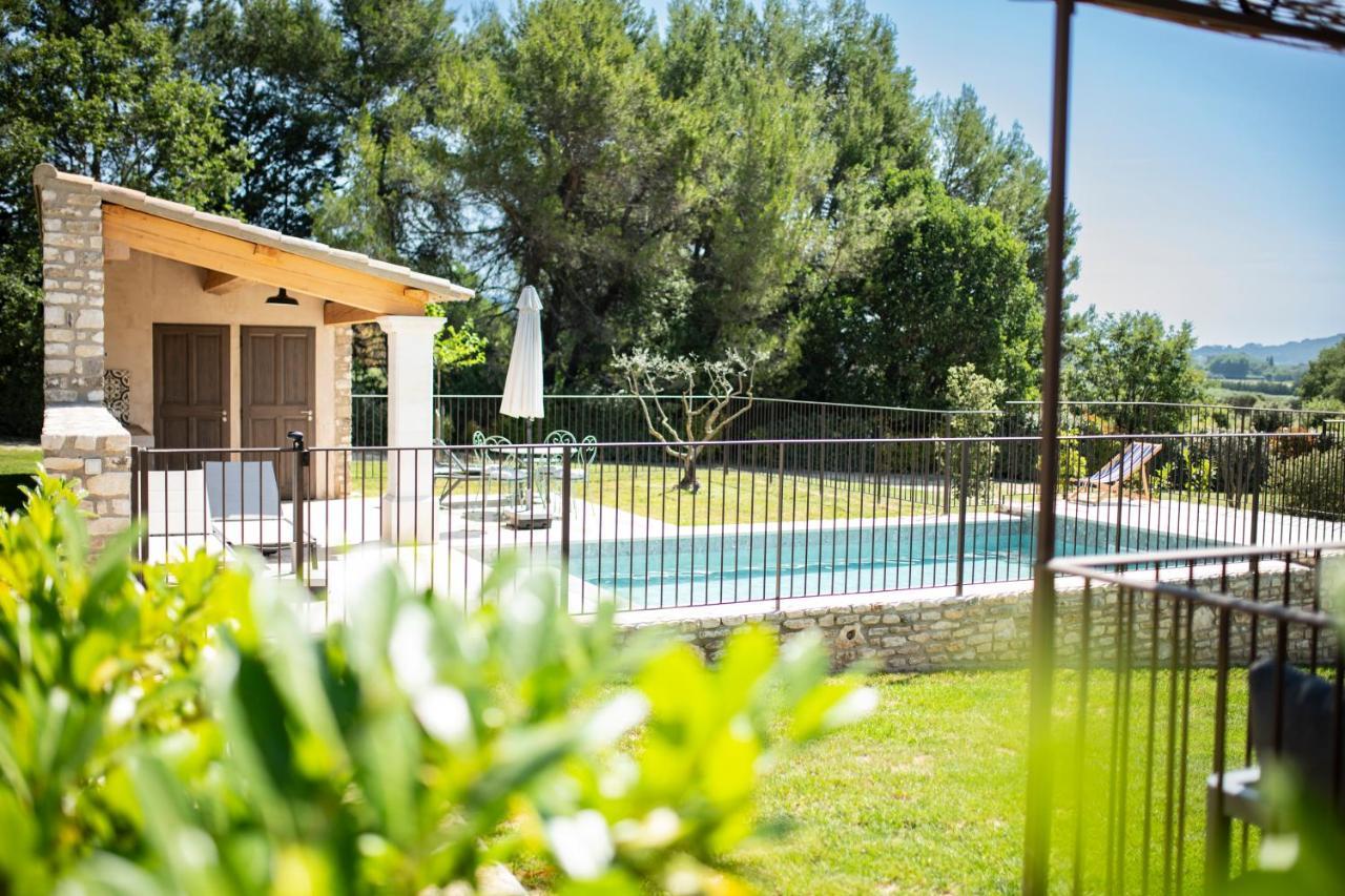 Bastide Toujours Dimanche, Maison De Vacances Avec Vue & Piscine Privee جورد المظهر الخارجي الصورة