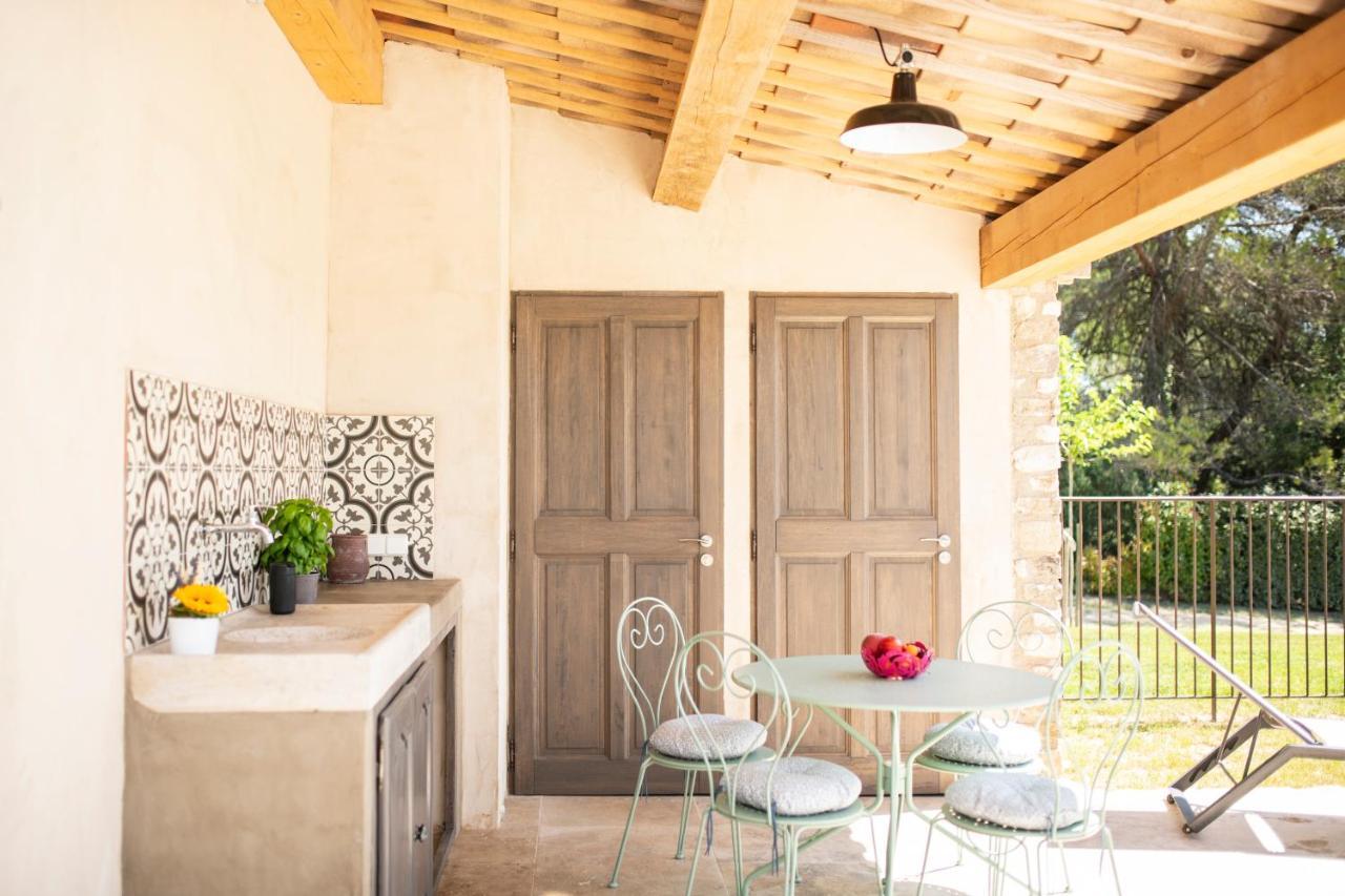 Bastide Toujours Dimanche, Maison De Vacances Avec Vue & Piscine Privee جورد المظهر الخارجي الصورة