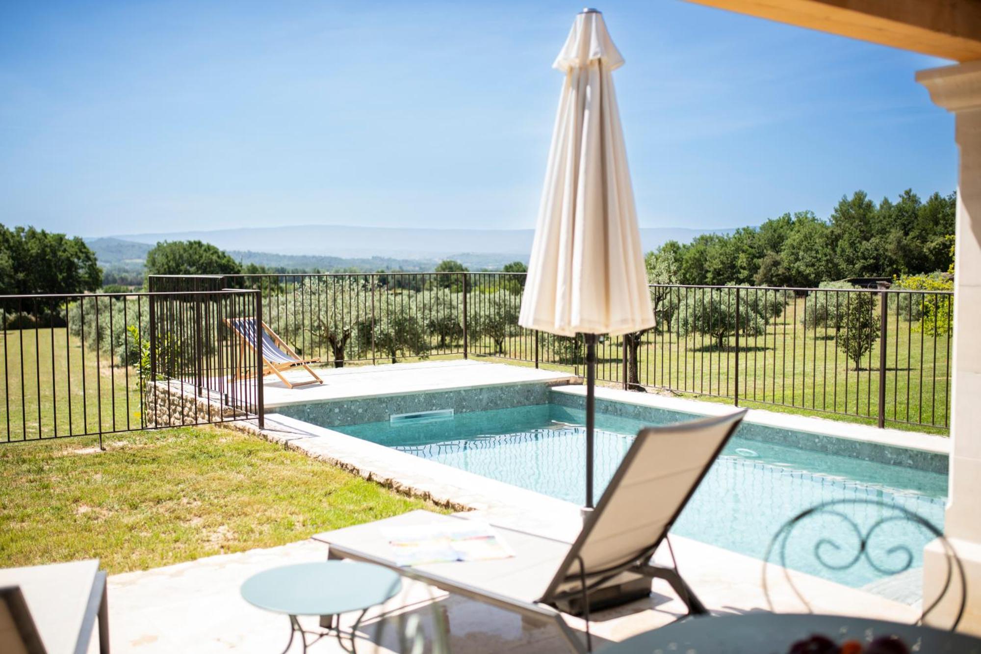 Bastide Toujours Dimanche, Maison De Vacances Avec Vue & Piscine Privee جورد المظهر الخارجي الصورة