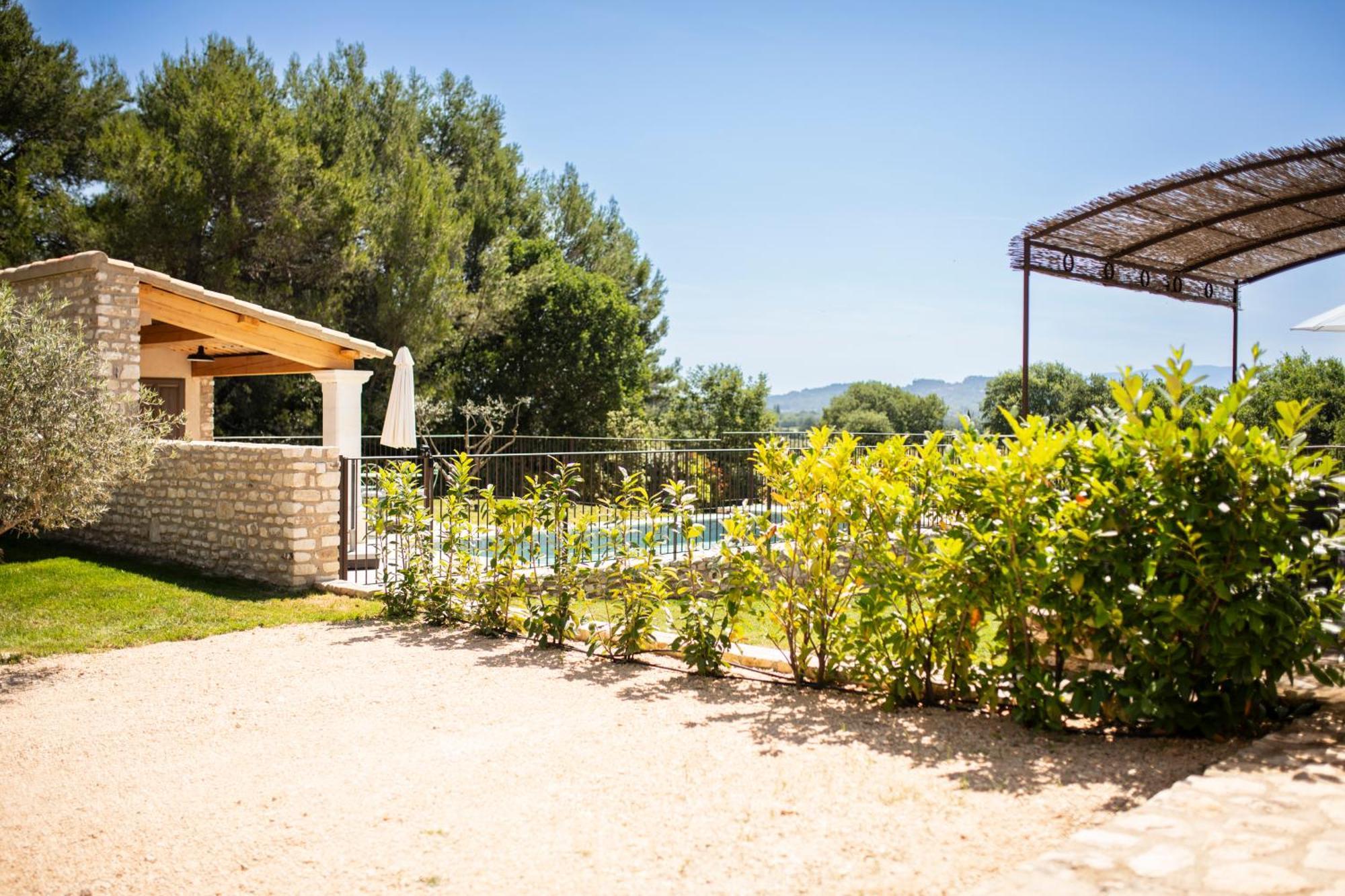 Bastide Toujours Dimanche, Maison De Vacances Avec Vue & Piscine Privee جورد المظهر الخارجي الصورة